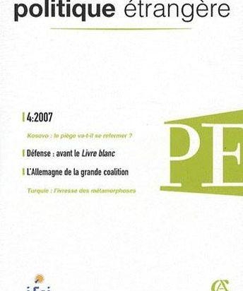 PE 4-2007 défense : anvant le livre blanc
