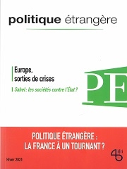PE 4-2021  POLITIQUE ETRANGERE : LA FRANCE A UN TOURNANT ?  Europe, sorties de crises