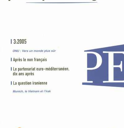PE 3-2005 Après le non français
