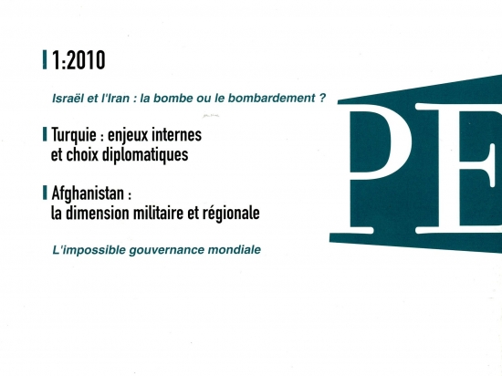 PE 1-2010 Turquie : enjeux internes et choix diplomatiques
