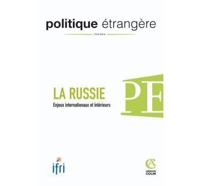 PE 2007 LA RUSSIE Enjeux internationaux et intérieurs