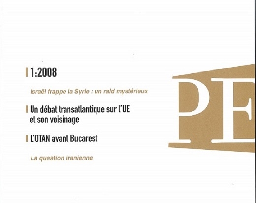 PE 1-2008 Un débat transatlantique sur l'UE et son voisinage