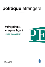 PE 3-2016 Amérique latine : les espoirs déçus ?