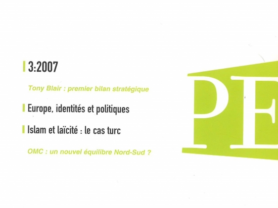 PE 3-2007 Europe, identités et politiques