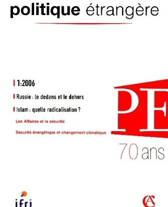 PE 1-2006 Russie : le dedans et le dehors