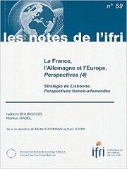 La France l'Allemagne et l' Europe. Perspective (4)  N°59