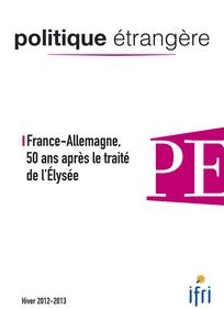 PE 4-2012 France-Allemagne 50 ans après le traité de l'Elyée