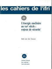Produit L'énergie nucléaire au XXIè siècle : enjeux de sécurité  N°29 Image