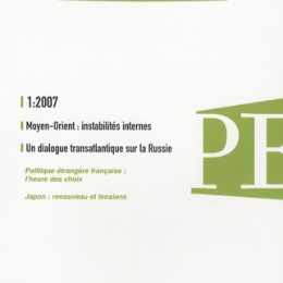 Produit PE 1-2007  Moyen-Orient : instabilités internes Image
