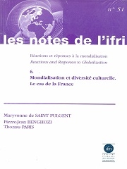 Produit Mondialisation et diversité culturelle, le cas de la France  N°51 Image