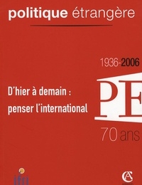 Produit PE 4-2006  PE 70 ANS  D'hier à demain : penser l'international Image