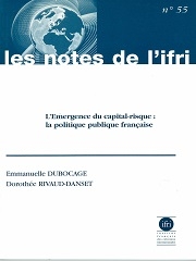 Produit L'Emergence du capital-risque :la politique publique française  N°55 Image