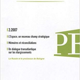 Produit PE 2-2007 L'Espace, un nouveau champ stratégique Image