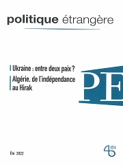 Produit PE 2-2022 Ukraine : entre deux paix ?  Algérie, de l'indépendance au Hirak Image