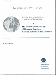 Produit The transatlantic exchange of ideas and practies:National institutions and diffusion Image