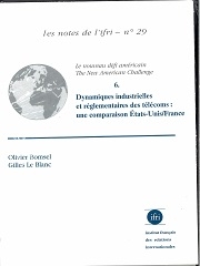 Produit Dynamiques industrielles et réglementaires des télécoms:une comparaison Etats-Unis/France,  N°29 Image