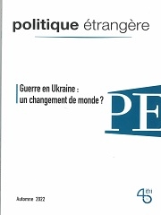 Produit PE 3-2022 Guerre en Ukraine : un changement du monde ? Image