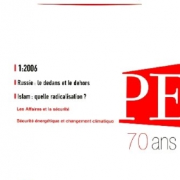 Produit PE 1-2006 Russie : le dedans et le dehors Image