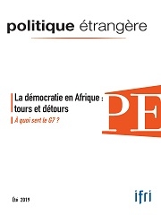 Produit PE 2-2019 La démocratie en Afrique : tours et détours Image
