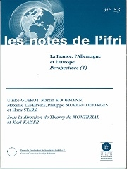 Produit La France, l'Allemagne et l'Europe. Perspectives (1)  N°53 Image