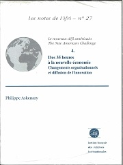 Produit Des 35 heures à la nouvelle économie  N°27 Image