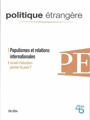Produit PE 2-2024 Populismes et relations internationales Image